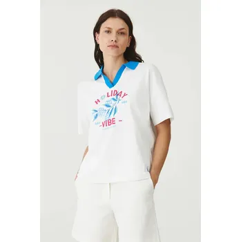 Dámské tričko Tričko Medicine dámské, béžová barva RS25.TSDB02 01X, vel. S