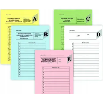 Vrták Kartonové pořadače/desky na dokumenty Panta Plast ABCD