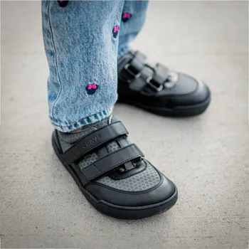 Dívčí obuv CRAVE CATBOURNE 2.0 Black | Dětské barefoot tenisky - 26