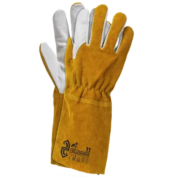 Pracovní rukavice Reis YELLOWBEE svářečské rukavice 11