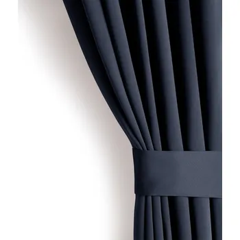 Závěs Závěs AmeliaHome Blackout II 140x245 cm tmavě modrý, velikost 140x245