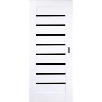 Interiérové dveře Naturel Interiérové dveře Zaria posuvné 80 cm bílé ZARIACPLB80PO + posuvný systém