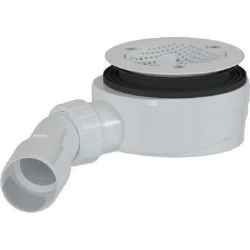 Sifon Swiss aqua technologies Sifon ke sprchové vaničce SAT Project 90 mm bílá plast SATESLIM90BS