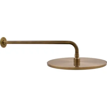 Rav slezák Hlavová sprcha RAV SLEZÁK s držákem sprchy stará mosaz SK3201SM