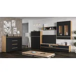 Casarredo Obývací sestava CEFALU barva černá