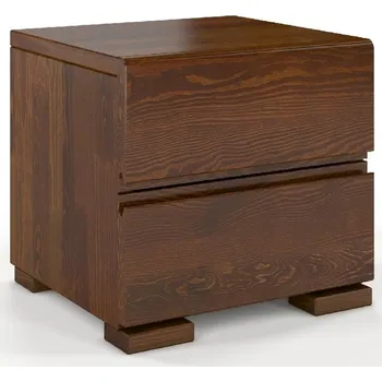 Noční stolek Skandica Noční stolek Vestre vysoká, borovice (Barva: Ořech)