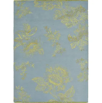 Koberec Vopi Kusový květinový koberec Wedgwood Tonquin blue 037008 Brink & Campman (Varianta: 170 x 240)