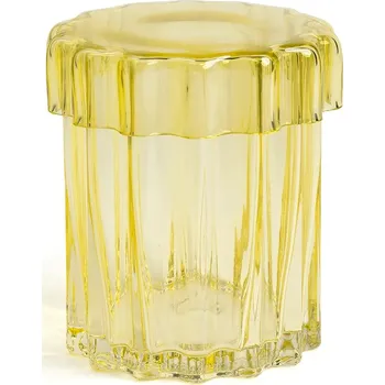 Sklenice Sklenice s víčkem &k amsterdam žlutá barva 1518.02 11X