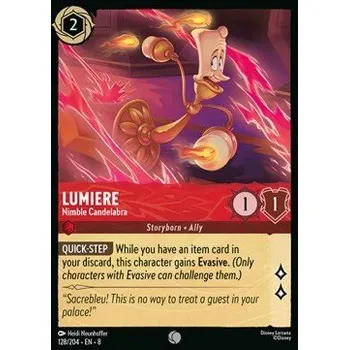 Karetní hra Lumiere 128/204 - Reign of Jafar Typ karty: Foil