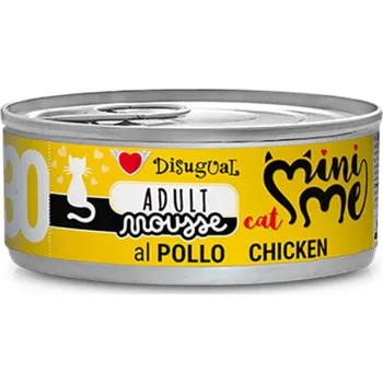Krmivo pro kočku 12ks-12x85g Disugual Mini-Me Cat Mousse kuřecí vlhké krmivo pro kočky