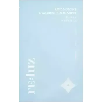 Pleťová maska RELUZ Moment Hyaluronic Acid Gel Sheet maska 30g