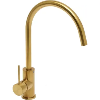 Vodovodní baterie Stojánková kuchyňská baterie Phasat Aurum zlatá