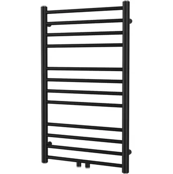 Radiátor Swiss aqua technologies Radiátor kombinovaný SAT Paul 84x50 cm středové připojení černá matná SATRAPA840500SBL