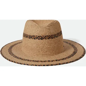 Klobouk BRIXTON klobouk - Cohen Cowboy Straw Hat Tan/Black (TNBLK)