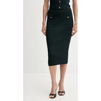 Dámská sukně Sukně Guess EVANGELINE W5YD66.Z0130 zelená 77X, vel. L