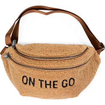 turistický batoh Childhome Ledvinka On The Go Teddy Beige