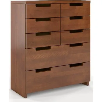 Komoda Skandica Komoda SPECTRUM 8 šuplíků, buk (Barva: Ořech)