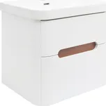 Swiss aqua technologies Koupelnová skříňka s umyvadlem SAT Fusion 57,5x53x45 cm bílá matná mat SATFUSION260WMW