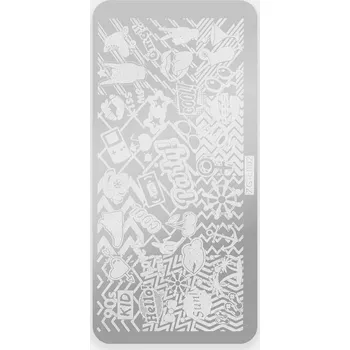 Šablona na nehty s motivy pro zdobení nehtů