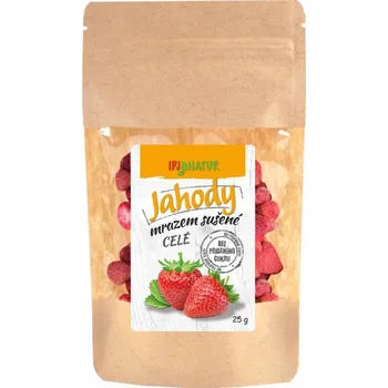 Sušené ovoce IPJ NATUR s.r.o. Jahody celé mrazem sušené 25g IPJ NATUR 1416