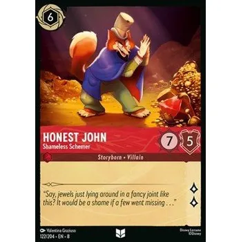 Karetní hra Honest John 122/204 - Reign of Jafar Typ karty: Standard