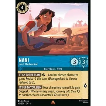 Sběratelská karetní hra Nani 165/204 - Reign of Jafar Typ karty: Standard