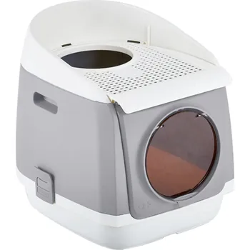 Toaleta pro kočku Schulze toaleta Cat Residence šedá pro kočky