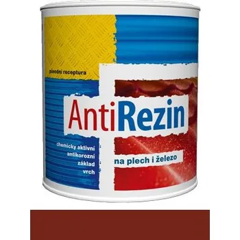 barva na kov Antirezin AntiRezin - Červenohnědá RAL 3009 - 750 ml - barva na rez plechový obal