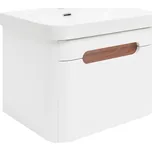 Swiss aqua technologies Koupelnová skříňka s umyvadlem SAT Fusion 57,5x43x45 cm bílá matná mat SATFUSION60WU