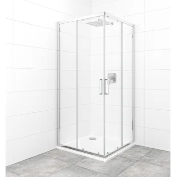 Swiss aqua technologies Sprchový kout čtverec 90x90 cm SAT TEX SATBKTEXQ90CRT