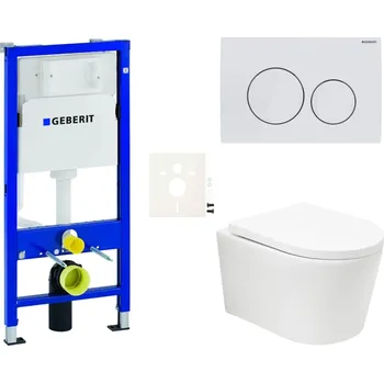 Klozet Siko Závěsný wc set do lehkých stěn / předstěnová SAT BREVIS GESBRTORD20