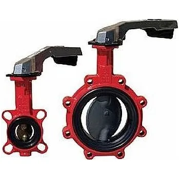 Kanalizační potrubí Abo VALVE 600 uzavírací klapka DN150 mezipřírubová, centrická, průchozí otvory, EPDM, voda, litina