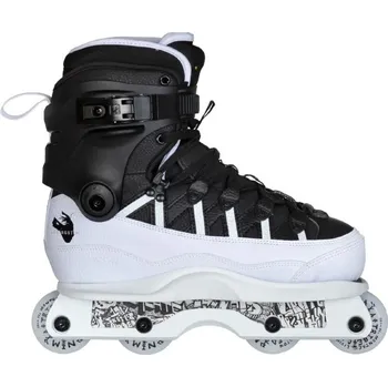 Kolečkové brusle Powerslide Kolečkové brusle Iqon AG 15 Montre Livingston Pro Skate White/Black (Počet koleček: 4x, Velikost eur: 40, Velikost koleček: 58mm, Řada: Iqon)