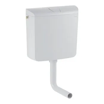 WC nádržka Geberit Nádržka AP110 splachovací nízkopoložená na omítku, alpská bílá 136.610.11.1