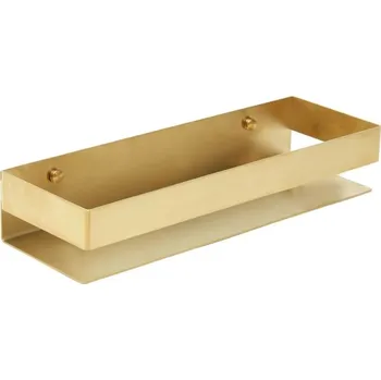 Drátěná police SAT polička nerez 30x10x5,5 brouš. zlato SATDPOL3012BZ