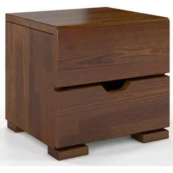 Noční stolek Visby Noční stolek Hessler High, borovice (Barva: Ořech)