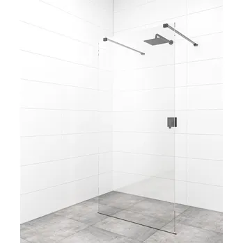 Swiss aqua technologies Sprchová zástěna Walk-in 120 cm SAT v barvě profilu černá SATBWI120ZAVC
