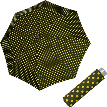 Deštník Doppler Mini Light Powerful yellow - dámský skládací deštník