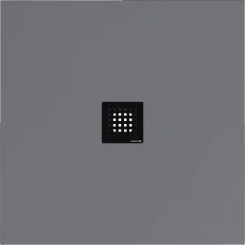 Sprchová vanička Polysan Sprchová vanička čtvercová Flexia 90x90 cm litý mramor šedá 71546.31