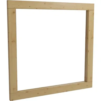 Zrcadlo Naturel Zrcadlo Country 80x80 cm přírodní COUNTRYZRC80NA