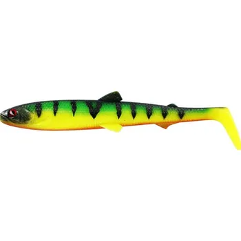 Rybářský háček Gumová Nástraha Westin Bullteez Shadtail 9,5cm 7gr Tiger Perch
