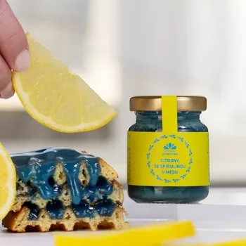 Včelařství Domovina Citron se spirulinou v medu