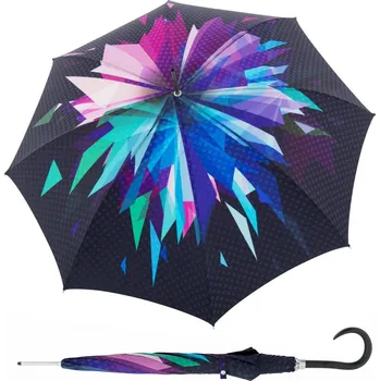 Deštník Doppler Elegance Boheme Starlight - dámský luxusní deštník s abstraktním potiskem