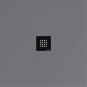 Sprchová vanička Polysan FLEXIA vanička z litého mramoru s možností úpravy rozměru, 90x90cm, šedá mat