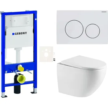 Klozet Siko Závěsný wc set do lehkých stěn / předstěnová SAT GESREX67D20