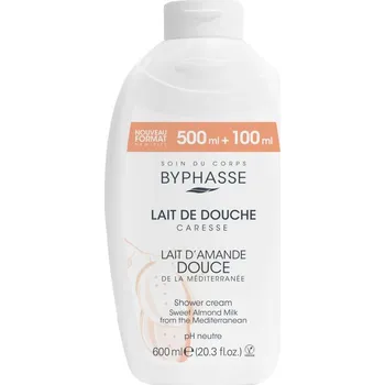 Sprchový gel Byphasse Sprchový krém mandlové mléko Obsah: 600 ml