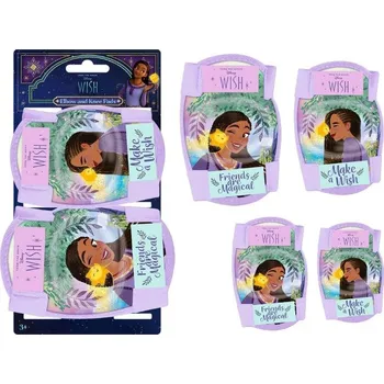 Chránič nohou Forkids SADA 4 KS CHRÁNIČE KOLEN A LOKTŮ WISH (Forkids - velikost: uni)