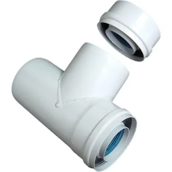 Kouřovod Baxi koaxiální T-kus 60/100mm
