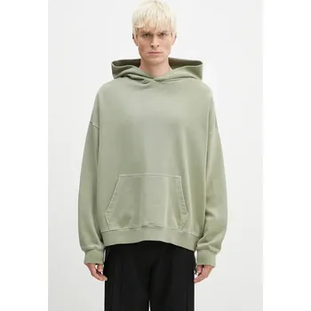 Pánská mikina Bavlněná mikina KSUBI Sott Ekcess MFA24FL003 zelená 97X, vel. L