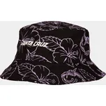 SANTA CRUZ klobouk - Mono Cabana Bucket Hat Black/Lavender (BLACK/LAVENDER) velikost: OS